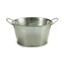 Planter Bucket Silver Zinc 27,5 x 10,5 x 20 cm (24 Units) by Ibergarden, Cachepots - Ref: S3624581, Price: 43,69 €, Discount: %