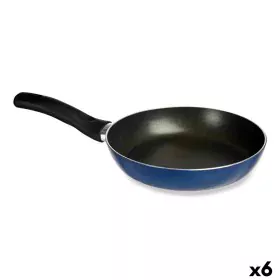 Pan Ø 24 cm Blue Aluminium (6 Units) by Kinvara, Frying Pans - Ref: S3624664, Price: 56,94 €, Discount: %