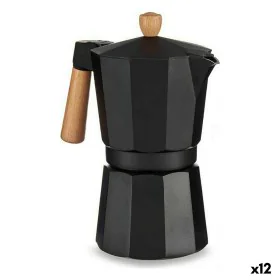 Italian Coffee Pot Wood Aluminium 450 ml (12 Units) by Kinvara, Stovetop Coffee Makers - Ref: S3625699, Price: 165,81 €, Disc...