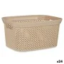 Panier à linge Beige Plastique 5 L 19,5 x 14 x 27,5 cm (24 Unités) de Kipit, Corbeilles à linge - Réf : S3626517, Prix : 51,5...