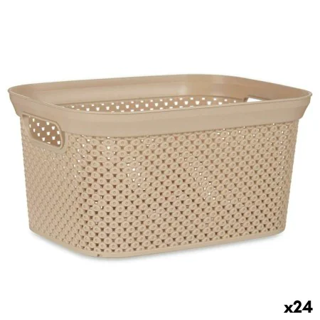 Panier à linge Beige Plastique 5 L 19,5 x 14 x 27,5 cm (24 Unités) de Kipit, Corbeilles à linge - Réf : S3626517, Prix : 51,5...