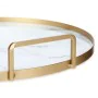 Tabuleiro Mármore Branco Dourado Metal Vidro 30 x 4,5 x 30 cm (6 Unidades) de Gift Decor, Pratos e fontes - Ref: S3626835, Pr...