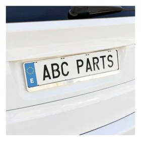 Porte-Plaque d'Immatriculation Chrome de BigBuy Car, Supports de plaque d'immatriculation - Réf : S3700096, Prix : 10,21 €, R...