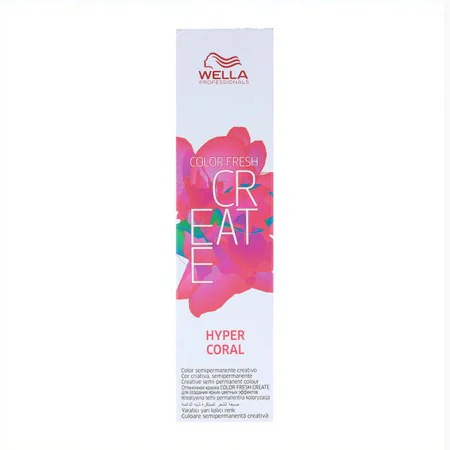 Teinture permanente Wella Color Fresh Create Hyper Coral Corail (60 ml) de Wella, Coloration permanente - Réf : S4258557, Pri...