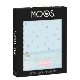 Set Escolar Moos Garden A4 3 Piezas Turquesa de Moos, Sets de material escolar - Ref: S4308765, Precio: 8,71 €, Descuento: %