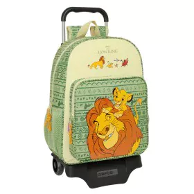 Mochila Escolar com Rodas Mufasa Verde Bege 33 x 42 x 14 cm de Mufasa, Mochilas infantis - Ref: S4311251, Preço: 50,42 €, Des...