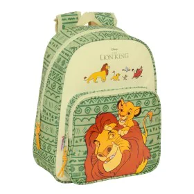 School Bag Mufasa Green Beige 27 x 33 x 10 cm by Mufasa, Children's Backpacks - Ref: S4311253, Price: 21,54 €, Discount: %