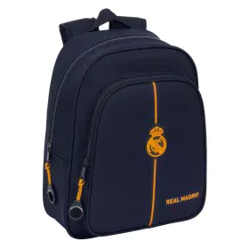 School Bag Real Madrid C.F. 2nd Kit 24/25 Navy Blue 27 x 33 x 10 cm by Real Madrid C.F., Children's Backpacks - Ref: S4311299...