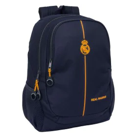 Cartable Real Madrid C.F. 2nd Kit 24/25 Blue marine 32 x 44 x 16 cm de Real Madrid C.F., Sacs à dos enfant - Réf : S4311303, ...