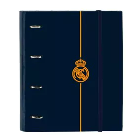 Reliure à anneaux Real Madrid C.F. 2nd Kit 24/25 Blue marine 27 x 32 x 3.5 cm de Real Madrid C.F., Classeurs - Réf : S4311304...