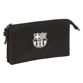 Trousse Fourre-Tout Triple F.C. Barcelona Noir 22 x 12 x 3 cm de F.C. Barcelona, Trousses - Réf : S4311309, Prix : 12,16 €, R...