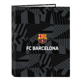 Ring binder F.C. Barcelona Black Black A4 26.5 x 33 x 4 cm by F.C. Barcelona, Filing cabinets - Ref: S4311318, Price: 6,63 €,...