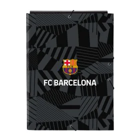 Carpeta de anillas F.C. Barcelona Black Negro A4 26 x 33.5 x 2.5 cm de F.C. Barcelona, Archivadores - Ref: S4311319, Precio: ...