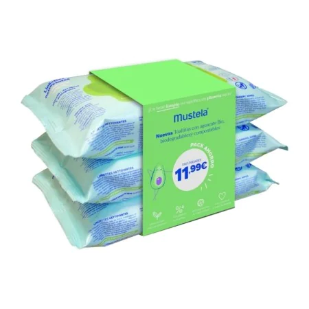 Moist Wipes Mustela 180 Units by Mustela, Disposable Wipes - Ref: S4515626, Price: 14,76 €, Discount: %