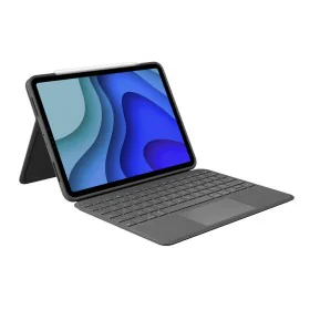 Keyboard Logitech Folio Touch Spanish Grey Spanish Qwerty QWERTY by Logitech, Keyboards - Ref: S55007709, Price: 198,04 €, Di...