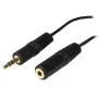 Jack Extension Cable (3.5 mm) Startech MU12MF    3,7 m Black by Startech, Cables - Ref: S55056372, Price: 7,60 €, Discount: %