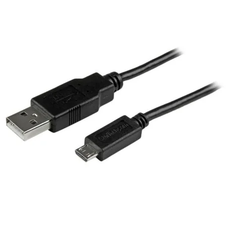 Câble USB vers Micro USB Startech USBAUB2MBK   Noir de Startech, Câbles USB - Réf : S55057450, Prix : 8,37 €, Remise : %