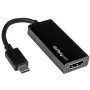 USB C to HDMI Adapter Startech CDP2HD 4K Ultra HD Black by Startech, USB adapters - Ref: S55057753, Price: 31,67 €, Discount: %