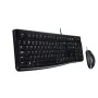 Clavier et Souris Optique Logitech 920-002562 Noir Anglais QWERTY de Logitech, Ensembles Clavier et Souris - Réf : S55080709,...