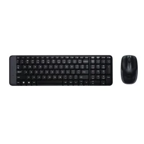 Tastiera e Mouse Wireless Logitech MK220 QWERTY Inglese EEUU di Logitech, Set tastiera e Mouse - Rif: S55080754, Prezzo: 35,2...