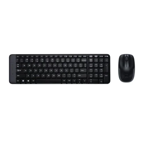 Teclado y Ratón Inalámbrico Logitech MK220 QWERTY Inglés EEUU de Logitech, Packs de teclado y ratón - Ref: S55080754, Precio:...