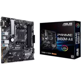 Placa Base Asus PRIME B450M-A II mATX DDR4 AM4 AMD B450 AMD AMD AM4 de Asus, Placas base - Ref: S5609855, Precio: 97,79 €, De...