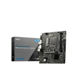 Motherboard MSI PRO H610M-G DDR4 INTEL H610 LGA 1700 by MSI, Base plates - Ref: S5614737, Price: 87,23 €, Discount: %