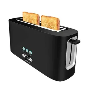 Toaster Cecotec TOAST AND TASTE 10000 EXTRA Black 980 W by Cecotec, Toasters - Ref: S5622429, Price: 34,03 €, Discount: %