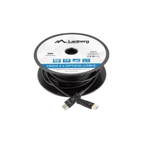 Câble HDMI Lanberg CA-HDMI-30FB-0500-BK Noir 50 m de Lanberg, Câbles HDMI - Réf : S5629309, Prix : 71,64 €, Remise : %