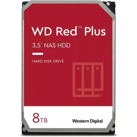 Disque dur Western Digital Red Plus 3,5" 8 TB de Western Digital, Disques durs - Réf : S5629731, Prix : 237,87 €, Remise : %