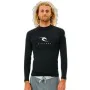 Bathing T-shirt Rip Curl Corps Black by Rip Curl, Diving suits - Ref: S64109910, Price: 28,35 €, Discount: %