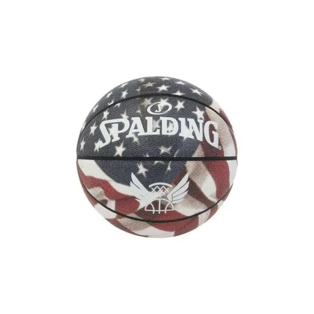 Ballon de basket Spalding Trend Stars Stripes Multicouleur 7 de Spalding, Ballons - Réf : S64128398, Prix : 72,01 €, Remise : %