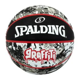 Ballon de basket Spalding Black Red Graffiti Multicouleur 7 de Spalding, Ballons - Réf : S64128407, Prix : 23,61 €, Remise : %