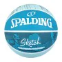 Ballon de basket Spalding Sketch Dribble Bleu Caoutchouc (Taille 7) de Spalding, Ballons - Réf : S64131120, Prix : 31,44 €, R...