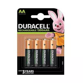 Rechargeable Batteries AA DURACELL 1300 mAh by DURACELL, Rechargeable Batteries - Ref: S6503031, Price: 10,89 €, Discount: %