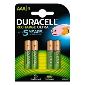 Rechargeable Batteries DURACELL StayCharged AAA (4pcs) HR03 AAA 1,2 V AAA by DURACELL, Rechargeable Batteries - Ref: S6503034...