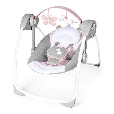 Schaukelstuhl Ingenuity Compact Swing - Flora Hellrosa von Ingenuity, Babywippen & -schaukeln - Ref: S7148461, Preis: 90,47 €...