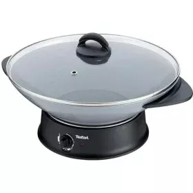 Wok Pan Tefal WK302012 1200 W Black Aluminium Ø 36 cm by Tefal, Woks & Stir-Fry Pans - Ref: S7153790, Price: 147,87 €, Discou...