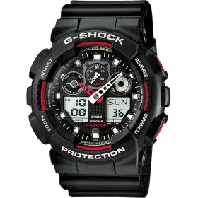 Montre Casio GA-100-1A4ER Noir de Casio, Montres bracelet - Réf : S7164661, Prix : 95,00 €, Remise : %