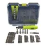 Conjunto de bits com chave de fendas Ryobi RAK59SD 59 Peças Plana Pozidriv Torx de Ryobi, Acessórios para chaves de fendas - ...