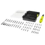 Conjunto de bits com chave de fendas Ryobi RAK59SD 59 Peças Plana Pozidriv Torx de Ryobi, Acessórios para chaves de fendas - ...