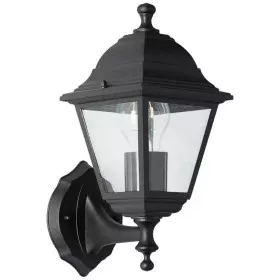 Luz de Parede Brilliant Nissie E27 60 W Preto de Brilliant, Apliques de exterior - Ref: S7184536, Preço: 33,37 €, Desconto: %