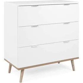 Chest of drawers Scandinavian White 79,8 x 40 x 86,5 cm by BigBuy Home, Chest of Drawers - Ref: S7188018, Price: 144,07 €, Di...