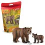 Figuras Schleich 42473 Maman grizzly avec ourson Plástico de Schleich, Animais - Ref: S7198564, Preço: 27,72 €, Desconto: %