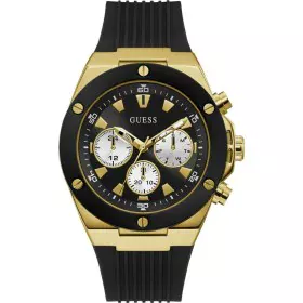 Reloj Hombre Guess GW0057G1 Negro (Ø 46 mm) de Guess, Relojes de pulsera - Ref: S7200835, Precio: 216,25 €, Descuento: %