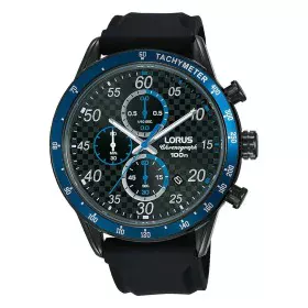 Reloj Hombre Lorus SPORTS Negro (Ø 45 mm) de Lorus, Relojes de pulsera - Ref: S7202028, Precio: 147,55 €, Descuento: %