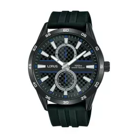 Reloj Hombre Lorus SPORTS Negro (Ø 40 mm) de Lorus, Relojes de pulsera - Ref: S7202207, Precio: 122,09 €, Descuento: %