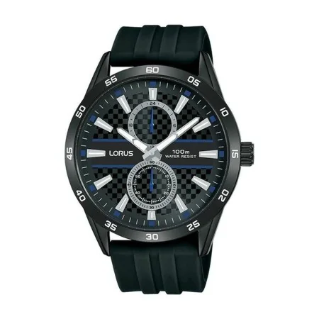 Montre Homme Lorus SPORTS Noir (Ø 40 mm) de Lorus, Montres bracelet - Réf : S7202207, Prix : 115,62 €, Remise : %