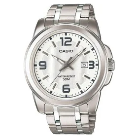 Montre Homme Casio Blanc (Ø 45 mm) de Casio, Montres bracelet - Réf : S72101986, Prix : 72,52 €, Remise : %