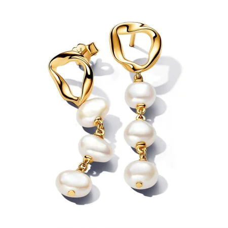 Boucles d´oreilles Femme Pandora 263263C01 Doré de Pandora, Boucles d'oreilles - Réf : S72106966, Prix : 161,76 €, Remise : %